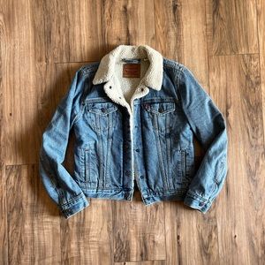 Levi’s Sherpa Lined Denim Jacket
